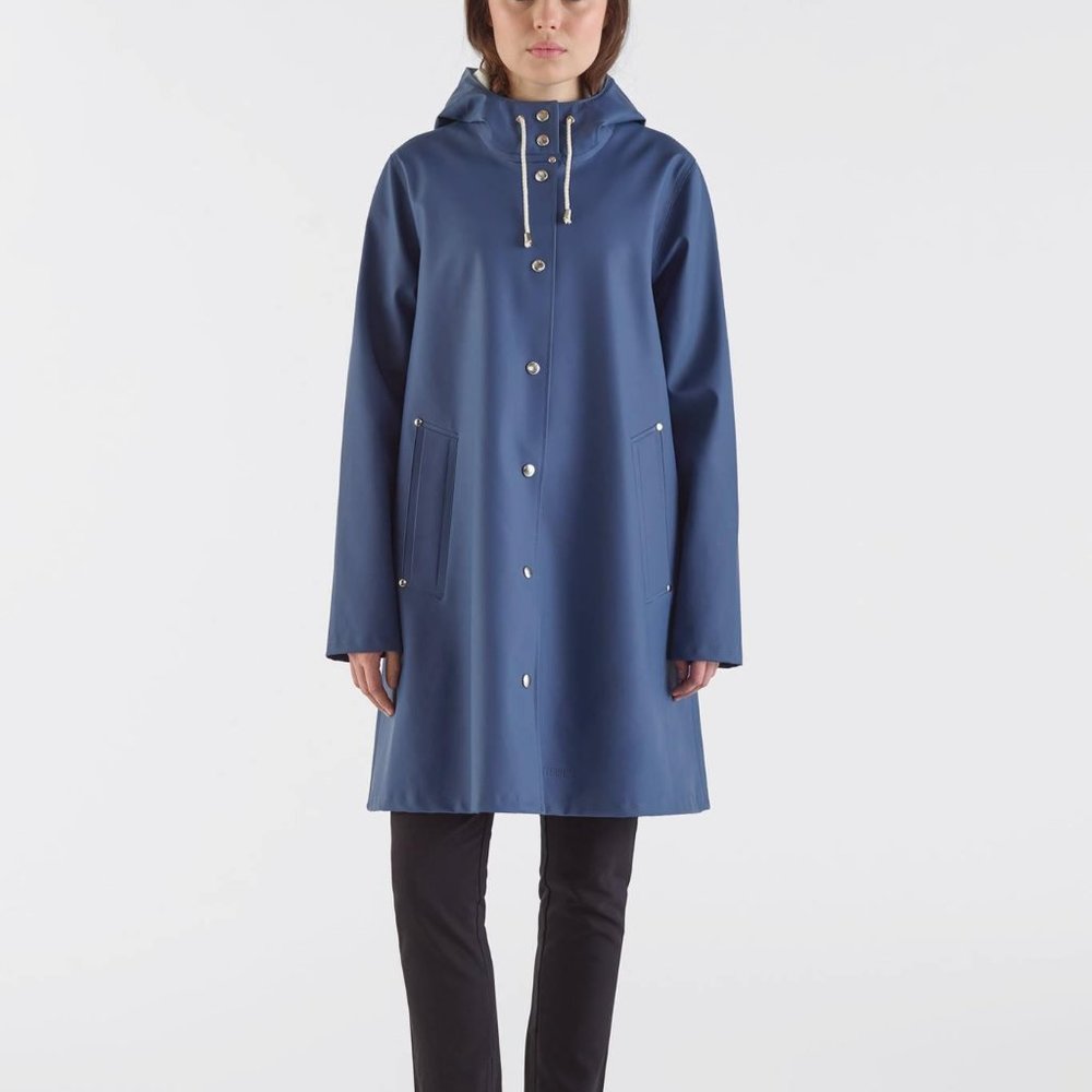 Stutterheim Women's Raincoat - Mosebacke Indigo S